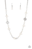 Traditional Transcendence White ~ Paparazzi Necklace