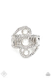 Color Me Envious White ~ Paparazzi Ring