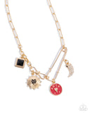 Trendy Trinket Gold ~ Paparazzi Necklace