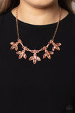 Dauntlessly Debonair Copper ~ Paparazzi Necklace