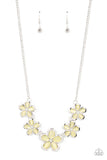 Garden Daydream Yellow ~ Paparazzi Necklace