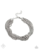 Copious Control Silver ~ Paparazzi Bracelet