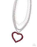 Y2K Year Red ~ Paparazzi Necklace