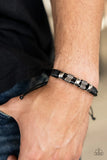 Urban Cattle Drive Black ~ Paparazzi Men’s Bracelet