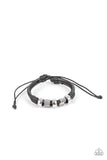 Urban Cattle Drive Black ~ Paparazzi Men’s Bracelet