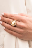 Crown Culture Gold ~ Paparazzi Ring