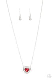 The Whole Package Red ~ Paparazzi Necklace