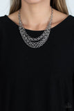 House of CHAIN Silver ~ Paparazzi Necklace