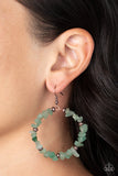 Mineral Mantra Green ~ Paparazzi Earrings - Glitzygals5dollarbling Paparazzi Boutique 