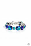 Refreshing Radiance Blue ~ Paparazzi Bracelet August 2023 Life of the Party - Glitzygals5dollarbling Paparazzi Boutique 
