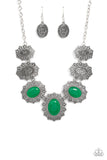 Forever and EVERGLADE Green ~ Paparazzi Necklace - Glitzygals5dollarbling Paparazzi Boutique 