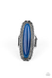 Eco Equinox Blue ~ Paparazzi Ring - Glitzygals5dollarbling Paparazzi Boutique 