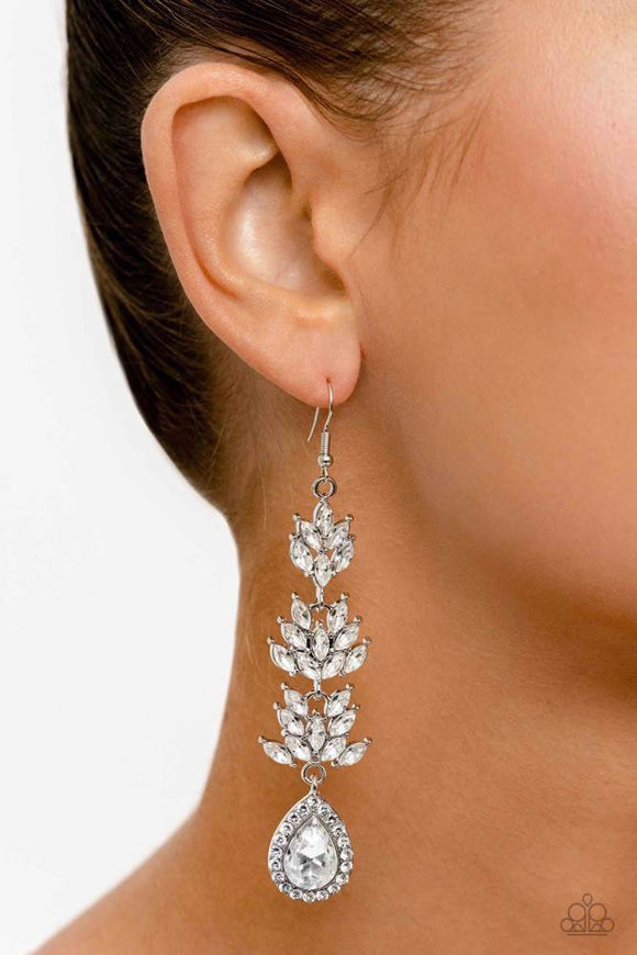 Water Lily Whimsy ~ Paparazzi Earrings - Glitzygals5dollarbling Paparazzi Boutique 