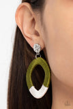 That’s a WRAPAROUND Green ~ Paparazzi Earrings - Glitzygals5dollarbling Paparazzi Boutique 