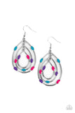 Rippling Rapport Multi ~ Paparazzi Earrings - Glitzygals5dollarbling Paparazzi Boutique 