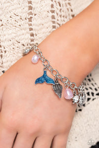 MERMAID for Each Other Pink ~ Paparazzi Bracelet - Glitzygals5dollarbling Paparazzi Boutique 