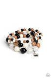 Heartfelt Haven Brown ~ Paparazzi Bracelet - Glitzygals5dollarbling Paparazzi Boutique 