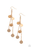 Take a Good Look Gold ~ Paparazzi Earrings - Glitzygals5dollarbling Paparazzi Boutique 