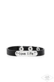 Love Life - Black ~ Paparazzi Bracelet - Glitzygals5dollarbling Paparazzi Boutique 
