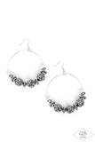 I Can Take a Compliment - Silver ~ Paparazzi Earrings - Glitzygals5dollarbling Paparazzi Boutique 