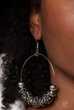 I Can Take a Compliment - Silver ~ Paparazzi Earrings - Glitzygals5dollarbling Paparazzi Boutique 
