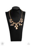 The Sands of Time - Gold ~ Paparazzi Necklace Blockbuster - Glitzygals5dollarbling Paparazzi Boutique 
