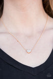 Paparazzi A Simple Heart Gold Necklace - Glitzygals5dollarbling Paparazzi Boutique 