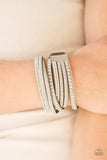 Paparazzi Once Upon A SHOWTIME Silver Urban Bracelet - Glitzygals5dollarbling Paparazzi Boutique 