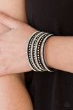 Paparazzi Victory Shine Black Urban Bracelet - Glitzygals5dollarbling Paparazzi Boutique 