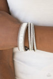 Just in SHOWTIME Silver Urban Bracelet - Glitzygals5dollarbling Paparazzi Boutique 