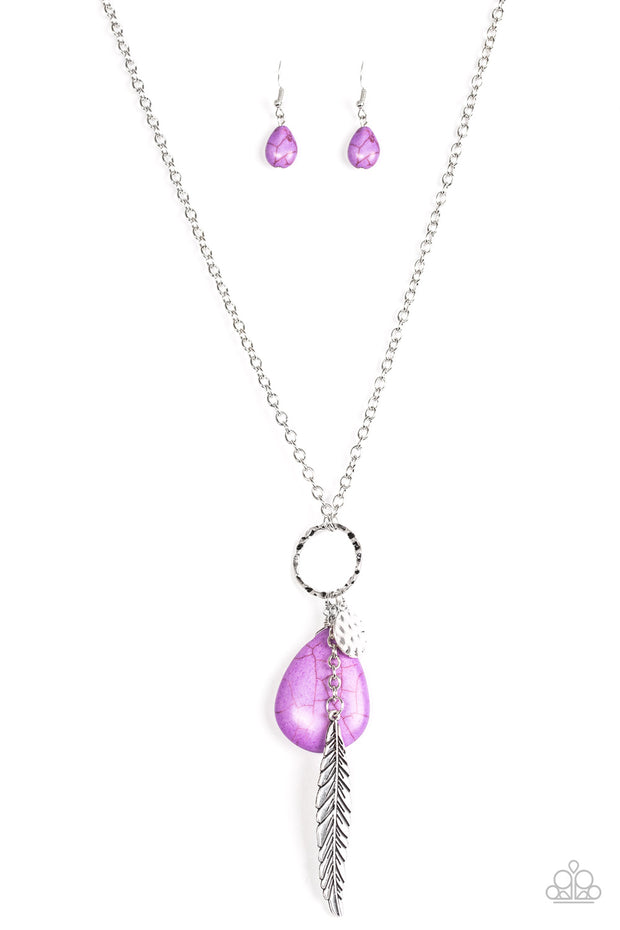 Paparazzi Canyon Quest Purple Necklace - Glitzygals5dollarbling Paparazzi Boutique 