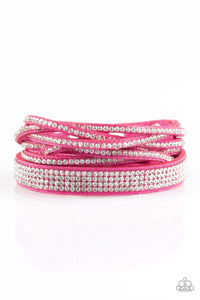 Paparazzi Taking Care of Business Pink Urban Bracelet - Glitzygals5dollarbling Paparazzi Boutique 