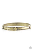 Paparazzi Coyote Country Brass Bracelet - Glitzygals5dollarbling Paparazzi Boutique 