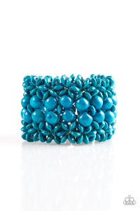 Paparazzi Tropical Bliss Blue Bracelet - Glitzygals5dollarbling Paparazzi Boutique 