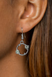 Paparazzi Double The Bubble Silver Earrings - Glitzygals5dollarbling Paparazzi Boutique 
