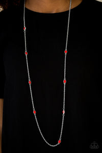 Paparazzi In Season Red Necklace - Glitzygals5dollarbling Paparazzi Boutique 
