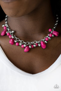 Paleo Princess Pink Necklace - Glitzygals5dollarbling Paparazzi Boutique 