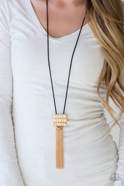 Paparazzi All About ALTITUDE Gold Necklace - Glitzygals5dollarbling Paparazzi Boutique 
