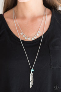 Paparazzi Mojave Musical Blue Necklace - Glitzygals5dollarbling Paparazzi Boutique 
