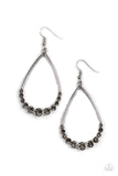 Paparazzi Dipped in Diamonds Silver Earrings - Glitzygals5dollarbling Paparazzi Boutique 