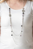 Paparazzi The SUMMERTIME Of Your Life! Black Necklace - Glitzygals5dollarbling Paparazzi Boutique 