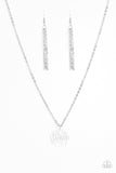 Paparazzi Blossom Bliss White Necklace - Glitzygals5dollarbling Paparazzi Boutique 