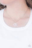 Paparazzi Blossom Bliss White Necklace - Glitzygals5dollarbling Paparazzi Boutique 