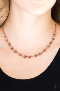 Paparazzi Daisy Do-Si-Do Copper Necklace - Glitzygals5dollarbling Paparazzi Boutique 