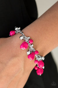 Mountain Mamba Pink Bracelet - Glitzygals5dollarbling Paparazzi Boutique 