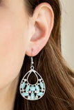 Paparazzi Just DEWing My Thing Blue Earrings - Glitzygals5dollarbling Paparazzi Boutique 