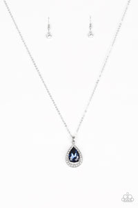 Because I'm Queen Blue Necklace - Glitzygals5dollarbling Paparazzi Boutique 