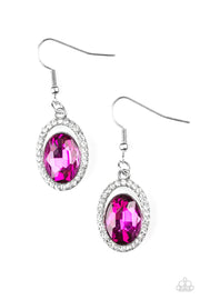 Imperial SHINE-ness Pink Earring - Glitzygals5dollarbling Paparazzi Boutique 