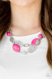 Paparazzi Second Nature Pink Necklace - Glitzygals5dollarbling Paparazzi Boutique 