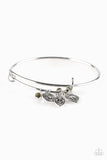 Paparazzi The Elephant In The Room Green Bracelet - Glitzygals5dollarbling Paparazzi Boutique 